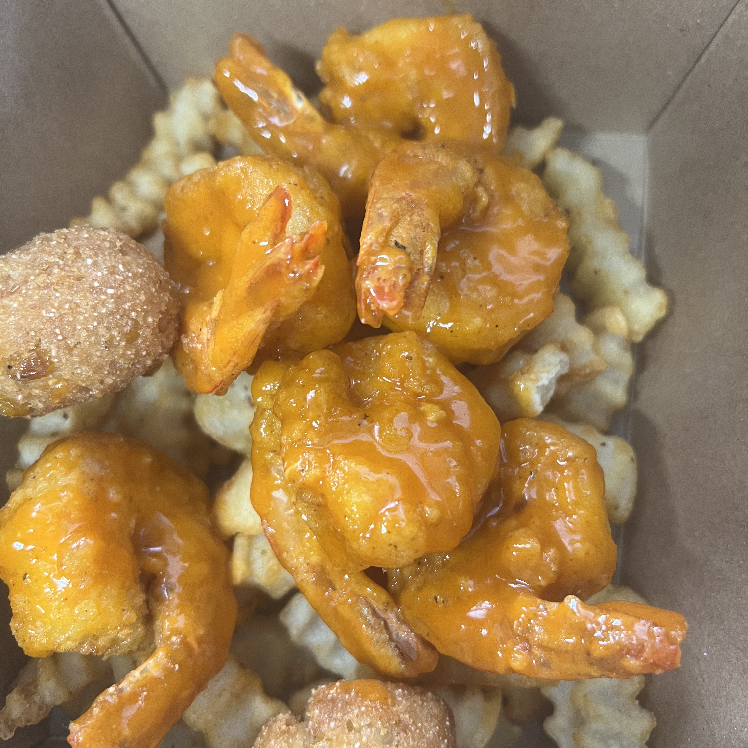 Buffalo or Lemon Pepper Shrimp 